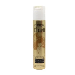L'Oréal Paris Elnett Supreme Hold Hairspray 200ml, Strong Hold, Long Lasting Shine