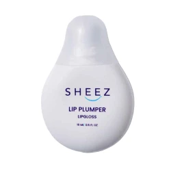 SHEEZ Lip Plumper 15ml, Instant Lip Volume Enhancer, Hydrating Glossy Finish