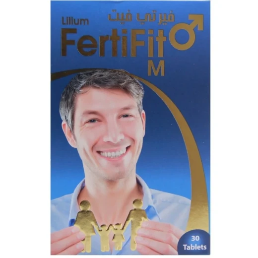 Lilium Fertifit M Men's Multivitamin Supplement for Enhanced Sperm Quality 30 Capsules