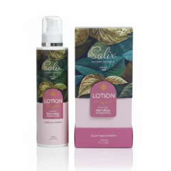 Salix Hair Removal Lotion Natural Formula for All Skin Types 200ml Long Lasting Smooth Skin Results 4 Weeks