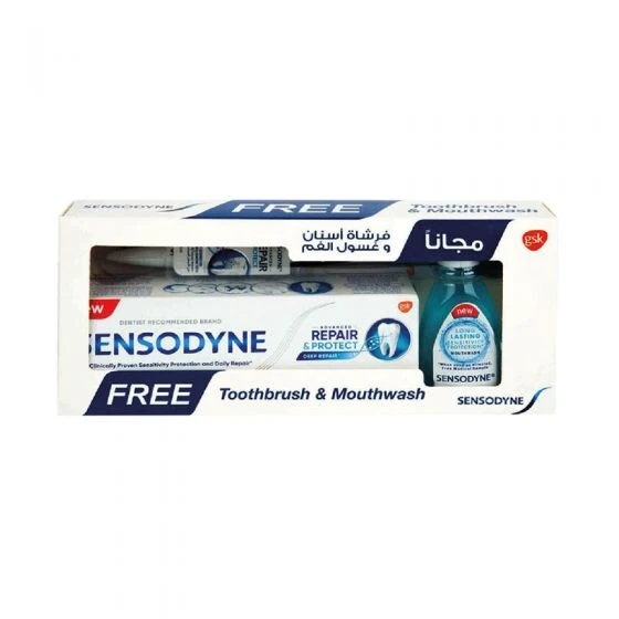 Sensodyne Extra Fresh Toothpaste 75ml, Daily Protection for Sensitive Teeth - Sensodyne