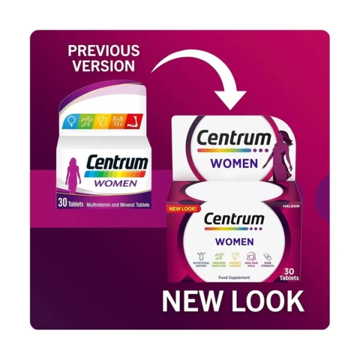 Centrum Women Multivitamin Tablets 30 Count, Supports Energy, Immunity, and Metabolism - Centrum - Image 2
