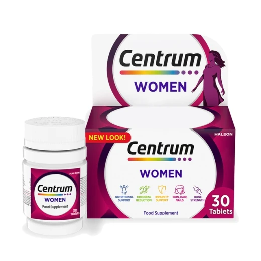 Centrum Women Multivitamin Tablets 30 Count, Supports Energy, Immunity, and Metabolism Centrum Women Multivitamin Tablets 30 Count, Supports Energy, Immunity, and Metabolism
