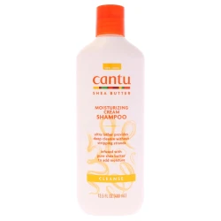 Cantu Shea Butter Moisturizing Cream Shampoo 400ml for Curly Hair Hydration and Shine