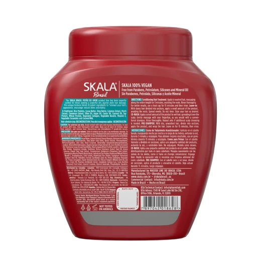 Skala Potao Do Amor 2 In 1 Treatment for Damaged Hair Deep Restoration and Hydration - Skala - Image 2