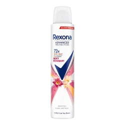 Rexona Advanced Protection Sexy Bouquet Deodorant Spray 72 Hour Odor and Sweat Protection Floral Fruity Fragrance 200ml