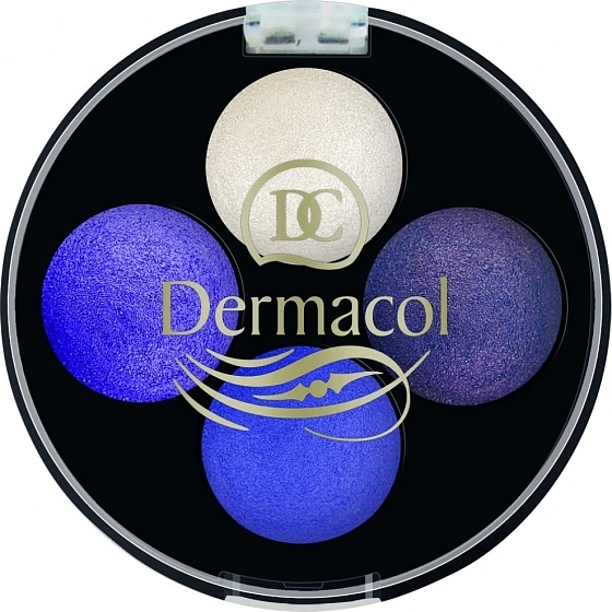 باليت ظلال عيون ديرماكول كواترو المخبوزة رقم 3 بأربعة ألوان منسقة لإطلالات متنوعة - DERMACOL