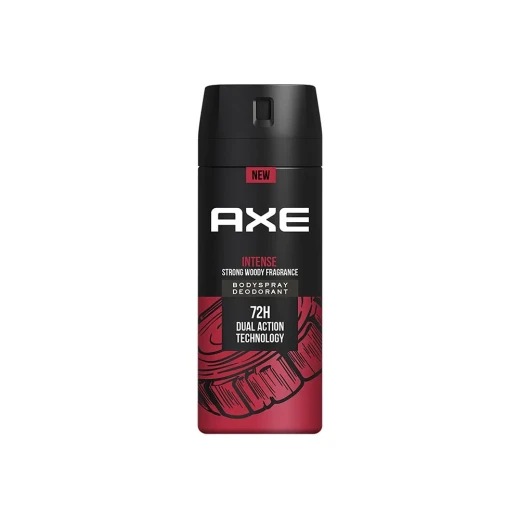 بخاخ مزيل العرق AXE 72 ساعة مكثف طويل الأمد للرجال، عطر خشبي قوي، عبوة، 5 أونصة سائلة لكل عبوة بخاخ مزيل العرق AXE 72 ساعة مكثف طويل الأمد للرجال، عطر خشبي قوي، عبوة، 5 أونصة سائلة لكل عبوة