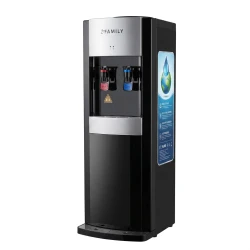Family Water Dispenser 2 Taps - Black 1100 Pipeline or Top Load