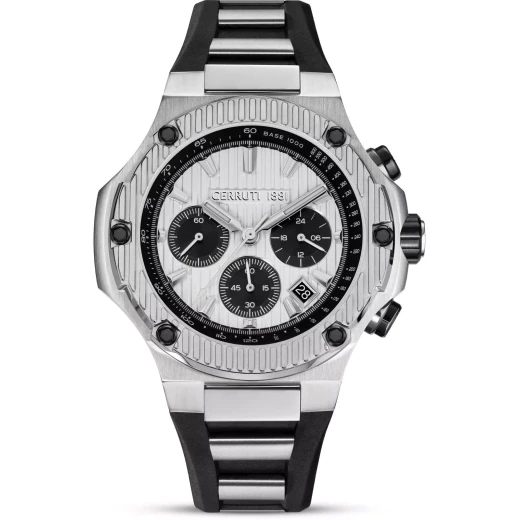 Cerruti 1881 Lucardo Men's Watch CIWGO0050604 Stainless Steel Multicolor Dial 44mm Water Resistant 100m Cerruti 1881 Lucardo Men's Watch CIWGO0050604 Stainless Steel Multicolor Dial 44mm Water Resistant 100m