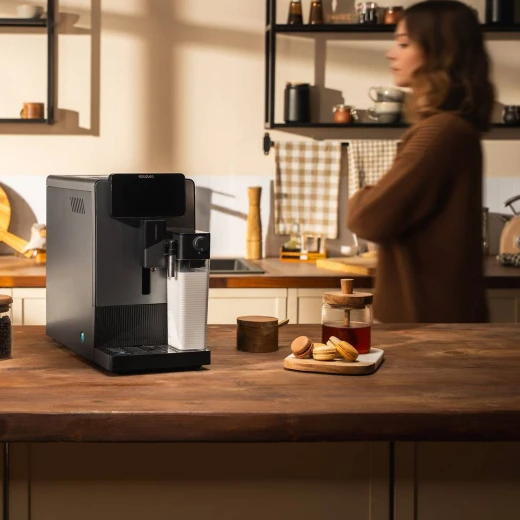 ماكينة قهوة أوتوماتيكية Cecotec Cremmaet Latte Art 19 بار مع مطحنة حبوب مدمجة وخزان حليب وتحضير 6 مشروبات + هدية قسيمة شراء وحبوب إسبريسو مجانية - سيكوتك - Image 5