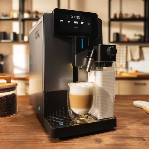 ماكينة قهوة أوتوماتيكية Cecotec Cremmaet Latte Art 19 بار مع مطحنة حبوب مدمجة وخزان حليب وتحضير 6 مشروبات + هدية قسيمة شراء وحبوب إسبريسو مجانية - سيكوتك - Image 2