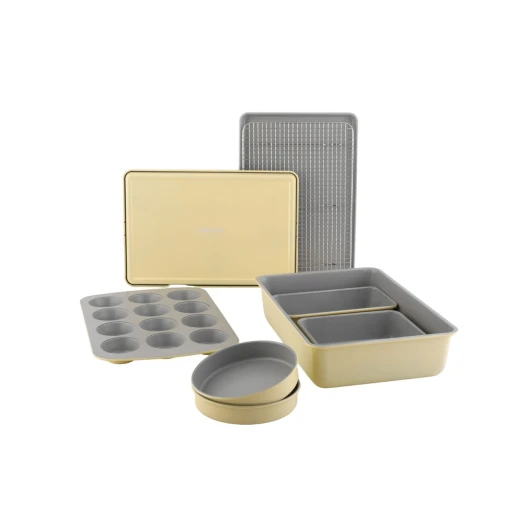 Arshia Complete Kitchen Essentials Bundle – Stainless Steel Cookware Set, Knife Set, Utensils, Mixing Bowls, Non-Stick Bakeware & Kitchen Tools for Full Home Setup - Arshia - Image 6