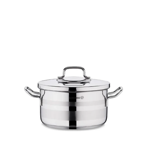 قدر ستيل كوركماز أسترا 2، 16 سم، 1.8 لتر، فضي، أدوات طبخ للمطبخ قدر ستيل كوركماز أسترا 2، 16 سم، 1.8 لتر، فضي، أدوات طبخ للمطبخ