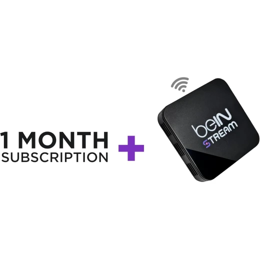 The beIN STREAM online sports streaming device with a 3-month Premium subscription works via Wi-Fi, is easy to install and use, and is a practical alternative to satellite TV, allowing you to watch sports channels and matches in high quality on your TV - beIN - Image 5