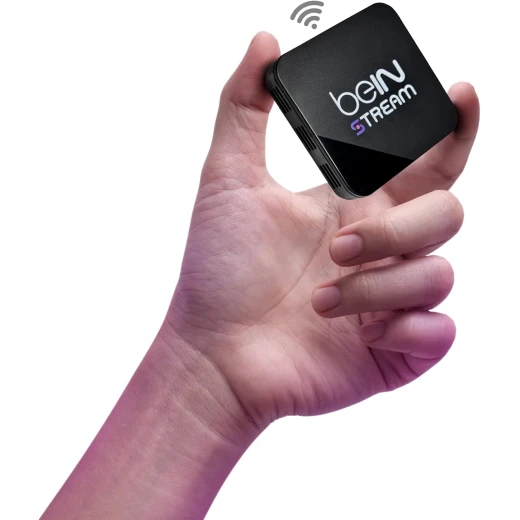 The beIN STREAM online sports streaming device with a 3-month Premium subscription works via Wi-Fi, is easy to install and use, and is a practical alternative to satellite TV, allowing you to watch sports channels and matches in high quality on your TV - beIN - Image 3