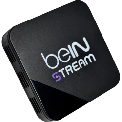 The beIN STREAM online sports streaming device with a 3-month Premium subscription works via Wi-Fi, is easy to install and use, and is a practical alternative to satellite TV, allowing you to watch sports channels and matches in high quality on your TV