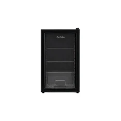 Goblin Mini Refrigerator 95 Liter Single Door Black GOB-M95G-BK Direct Cooling Freestanding Compact Appliance