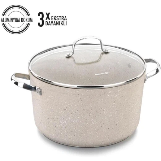 قدر كوركماز جرانيتا 24x12.5 سم سعة 5 لتر بطلاء جرانيت مانع للالتصاق قدر كوركماز جرانيتا 24x12.5 سم سعة 5 لتر بطلاء جرانيت مانع للالتصاق