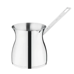 Korkmaz Terra 1 Liter Coffee and Milk Pot 18/10 Stainless Steel Ergonomic Design Induction Compatible