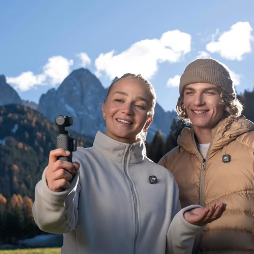 كاميرا جيمبال محمولة DJI Osmo Pocket 4 بمستشعر 1 بوصة CMOS بدقة 4K 240 إطارًا في الثانية مع ActiveTrack 7.0 ونطاق ديناميكي 14 توقفًا - دي جي آي - Image 2