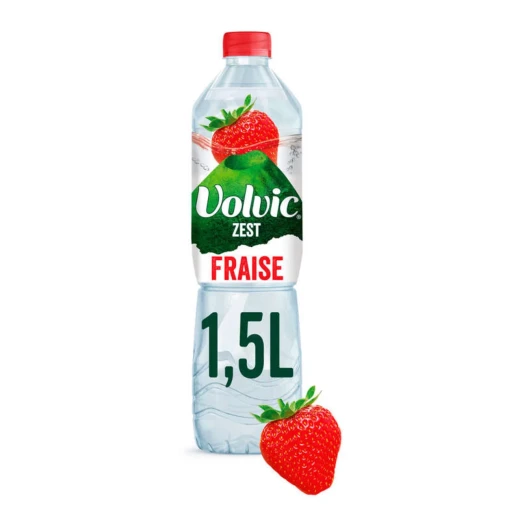 مياه فولفيك المعدنية الطبيعية بنكهة الفراولة المحلاة زجاجة 1.5 لتر مياه فولفيك المعدنية الطبيعية بنكهة الفراولة المحلاة زجاجة 1.5 لتر