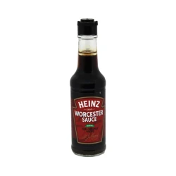 Heinz Worcester Sauce 150ml Seasoning Sauce with Anchovies Lemon Juice and Spices for Soups Meat and Vegetables