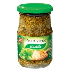 Belle France Pesto Verde Basil 100g Jar - Authentic Italian Flavor for Pasta and More