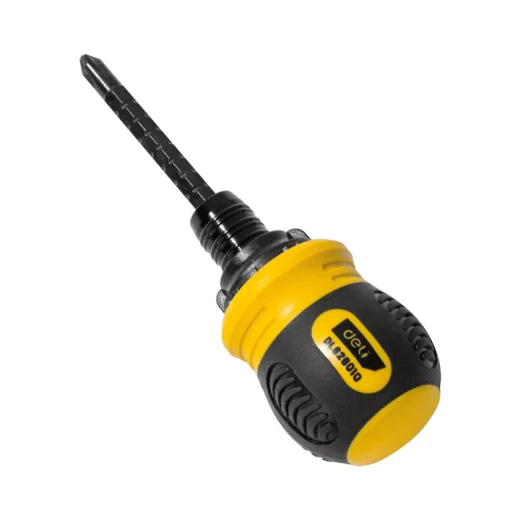 مفك براغي بسقاطة ديلي 6/PH2x85 مم EDL626010، فولاذ Cr-V، طول قابل للتعديل، أداة يدوية مفك براغي بسقاطة ديلي 6/PH2x85 مم EDL626010، فولاذ Cr-V، طول قابل للتعديل، أداة يدوية