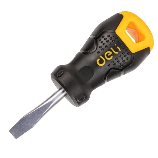 مفك براغي ديلي EDL6260381 مشقوق 6 ملم × 38 ملم بمقبض PP مريح للعمل الدقيق، تصميم متين، وقبضة مريحة لأعمال DIY والمهام الاحترافية مفك براغي ديلي EDL6260381 مشقوق 6 ملم × 38 ملم بمقبض PP مريح للعمل الدقيق، تصميم متين، وقبضة مريحة لأعمال DIY والمهام الاحترافية