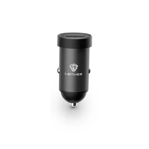 شاحن سيارة لينيس CA855+V8 بتقنية الشحن السريع بقدرة 10 واط مع كابل Micro USB قابل للفصل للهواتف الذكية - لينيس - Image 2