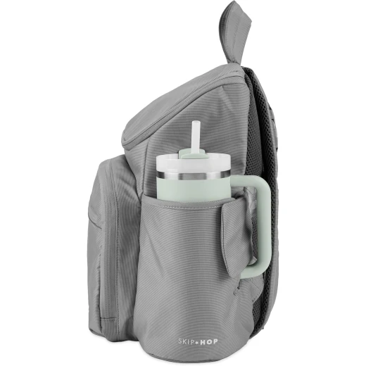 Skip Hop Forma Next Backpack Diaper Bag Grey with Insulated and Mesh Packing Cubes for Travel and Everyday Use - Skip Hop - Image 5