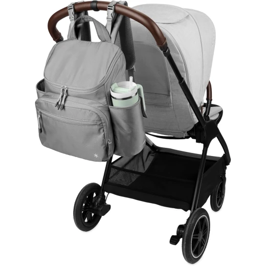 Skip Hop Forma Next Backpack Diaper Bag Grey with Insulated and Mesh Packing Cubes for Travel and Everyday Use - Skip Hop - Image 7