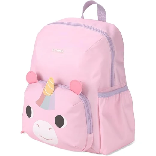 Skip Hop Unicorn Toddler Backpack with Adjustable Padded Straps and Side Bottle Pocket for Ages 3+ - Skip Hop - Image 2