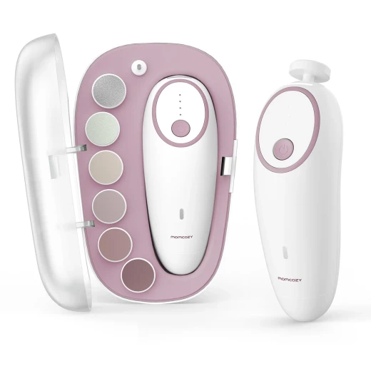 Momcozy Rechargeable Infant Electric Nail Trimmer – Pink Color Momcozy Rechargeable Infant Electric Nail Trimmer – Pink Color