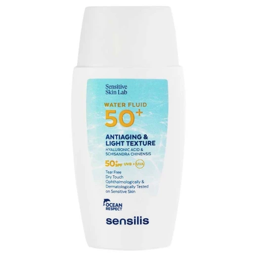 سينسليس سكين ووتر فلويد واقي شمسي غير مرئي للبشرة الحساسة بعامل حماية SPF50+ حجم 40 مل لجميع أنواع البشرة سينسليس سكين ووتر فلويد واقي شمسي غير مرئي للبشرة الحساسة بعامل حماية SPF50+ حجم 40 مل لجميع أنواع البشرة