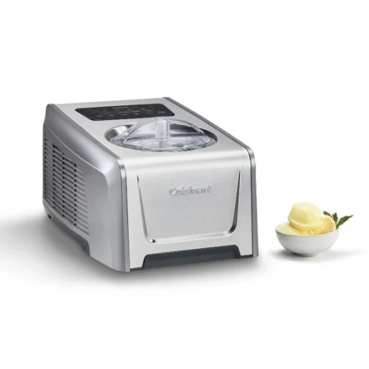 صانعة آيس كريم كويزنارت FreezeEase Pro ذاتية التبريد، بسعة 1.5 لتر، باللون الفضي، مزودة بـ 4 برامج مسبقة و14 وظيفة صانعة آيس كريم كويزنارت FreezeEase Pro ذاتية التبريد، بسعة 1.5 لتر، باللون الفضي، مزودة بـ 4 برامج مسبقة و14 وظيفة