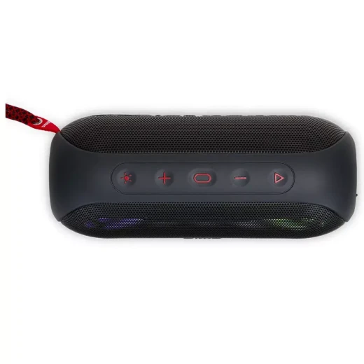 مكبر صوت ستيريو محمول Aiwa BST-650 أسود بقوة 20 واط RMS وبلوتوث 5.0 مع نظام HyperBass وإضاءة RGB - ايوا - Image 5