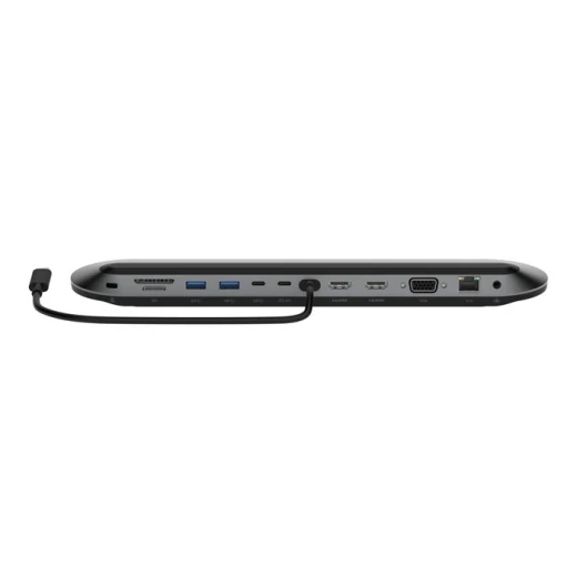 بيلكن Connect محطة إرساء USB-C Pro عالمية 11 في 1 | قاعدة توصيل متعددة المنافذ للحواسيب المحمولة | تدعم توصيل 3 شاشات | شحن سريع Power Delivery بقدرة 100 واط