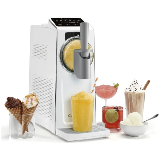 صانعة الآيس كريم السوفت سيرف والسلاشي كويزنارت Frost Fusion 6 في 1، من الفولاذ المقاوم للصدأ، بسعة 1.6 لتر صانعة الآيس كريم السوفت سيرف والسلاشي كويزنارت Frost Fusion 6 في 1، من الفولاذ المقاوم للصدأ، بسعة 1.6 لتر