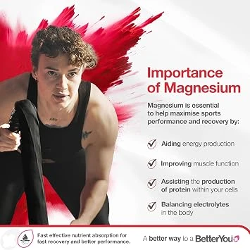 بخاخ BetterYou Magnesium Muscle Body Spray - بخاخ لتخفيف آلام العضلات - يحتوي على المغنيسيوم، وزهرة العطاس، وزيت الليمون - حرارة لطيفة لتعافي العضلات والمفاصل - 3.38 أونصة - بِتَر يو - Image 5