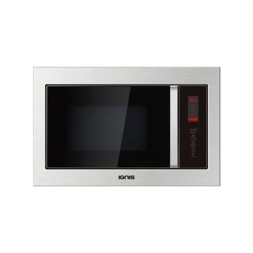 IGNIS MJ I319 GDBF TC Microwave Oven, Black, 1200W with Grill Function, Automatic Defrost, Touch Controls, Stainless Steel Interior, Fast and Even Cooking Performance IGNIS MJ I319 GDBF TC Microwave Oven, Black, 1200W with Grill Function, Automatic Defrost, Touch Controls, Stainless Steel Interior, Fast and Even Cooking Performance