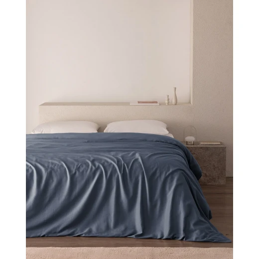 غطاء لحاف مدام كوكو Ciel كينج ساتان 240×220 سم – غطاء سرير فاخر وناعم بتصميم أنيق، يمنح الراحة ويضيف لمسة راقية لغرفة النوم