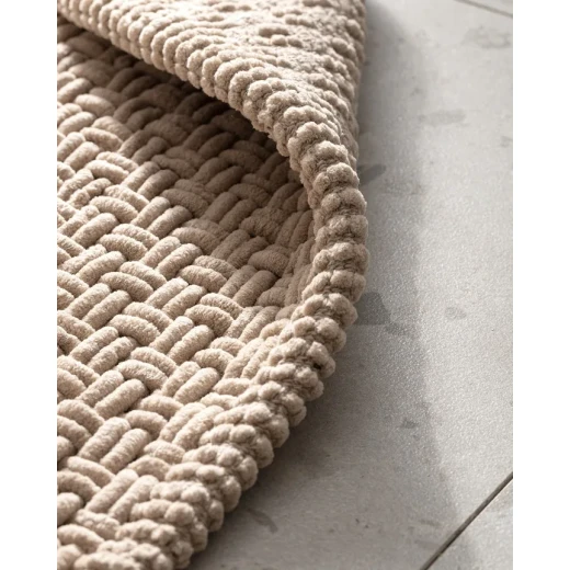 Madame Coco Najac Bath Mat – Size 50×80cm, Soft and Comfortable Bathroom Rug with Elegant Design, Good Absorbency and Stylish Touch to Your Bathroom Decor - Madame COCO - Image 4
