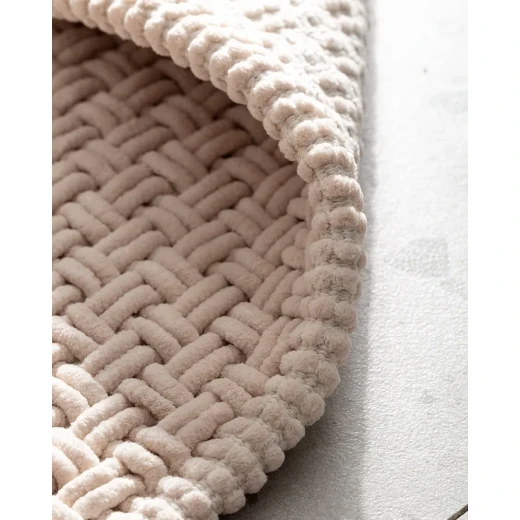 Madame Coco Najac Bath Mat – Size 50×80cm, Soft and Highly Absorbent Bathroom Mat with Elegant Design, Comfortable Texture and a Modern Touch for Your Bathroom Decor - Madame COCO - Image 4