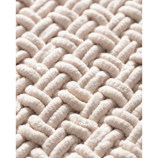 Madame Coco Najac Bath Mat – Size 50×80cm, Soft and Highly Absorbent Bathroom Mat with Elegant Design, Comfortable Texture and a Modern Touch for Your Bathroom Decor - Madame COCO - Image 2