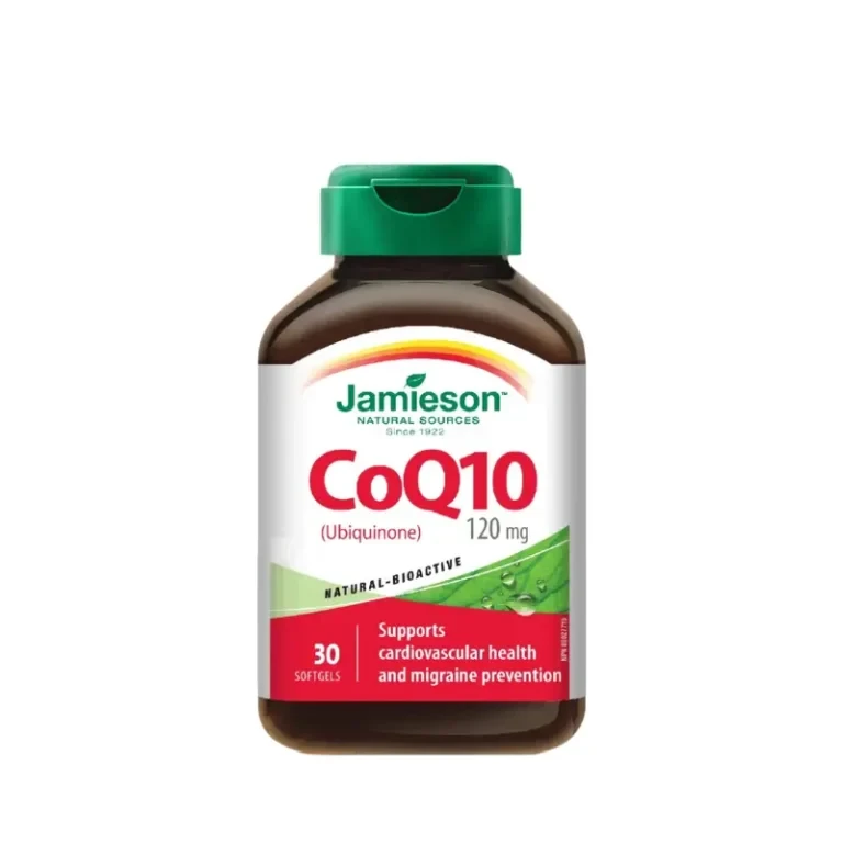 جاميسون CoQ10 120 ملغ 30 كبسولة هلامية طرية - مضاد أكسدة لدعم صحة القلب وإنتاج الطاقة وحماية الخلايا - جاميسون