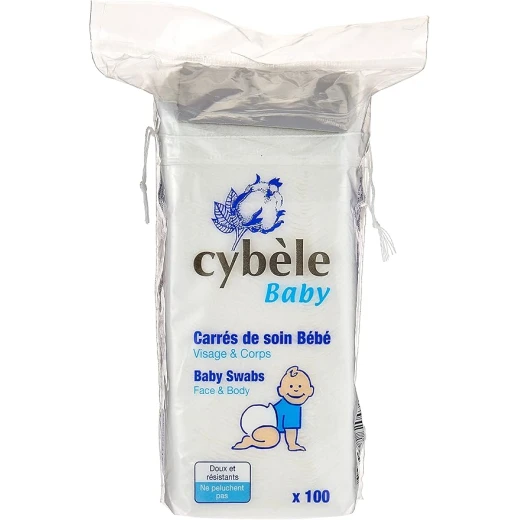 أعواد قطنية للأطفال من سيبيلي | عبوة من 100 قطعة | أعواد قطنية لطيفة للعناية الحساسة - CYBELE - Image 3