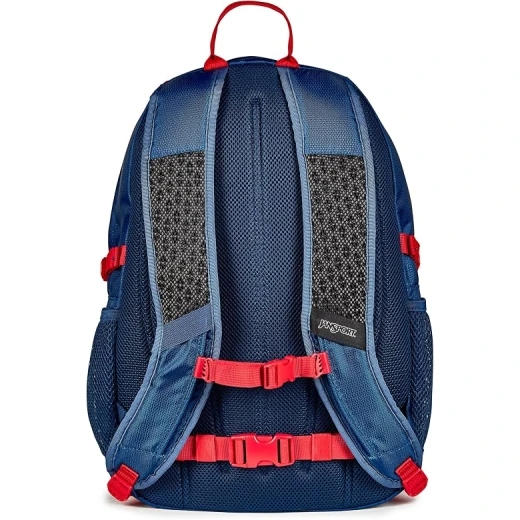 حقيبة ظهر رجالية JanSport Agave من البوليستر 100%، مقصورتان رئيسيتان كبيرتان، جيوب جانبية للزجاجات، حامل لابتوب 15 بوصة ونظام ترطيب 3 لتر - جان سبورت - Image 5