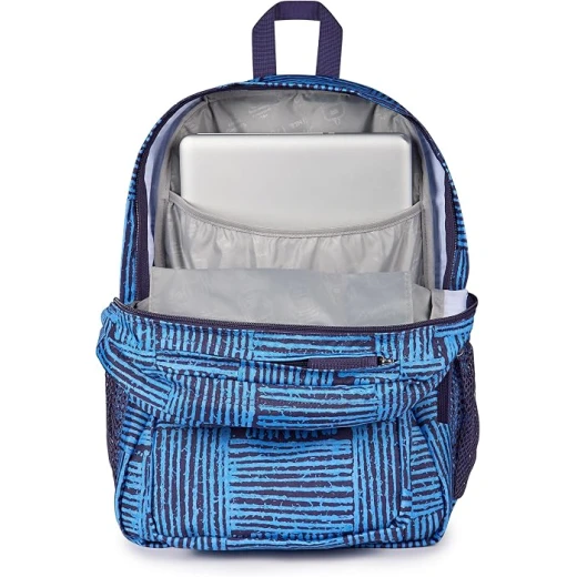حقيبة ظهر JanSport Big Day Pack للجنسين بلون ثريدِد، مقصورتان رئيسيتان كبيرتان، جيوب جانبية للزجاجات، حامل لابتوب مبطن 15 بوصة وجيب أمامي منظم - جان سبورت - Image 2